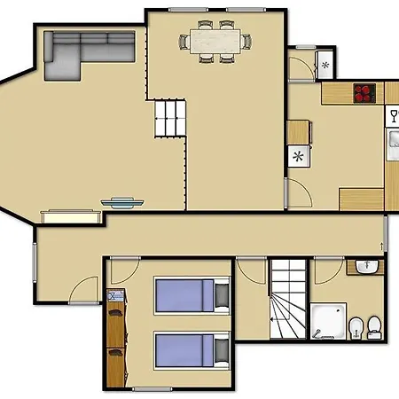 Vila Sleeps 8 With Pool Air Con And Wifi *